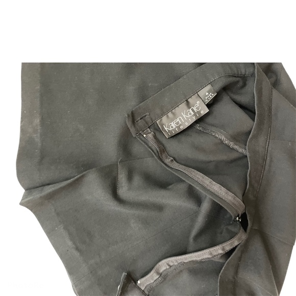 Karen Kane Lifestyle Black Flare Skirt Women's 4 - Picture 7 of 7